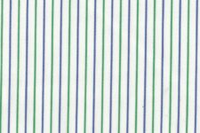 Blue and green thin stripes