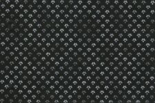 White shapes on black