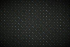 Multi coloured dots on brown