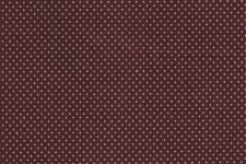 White dots on maroon