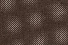 White dots on brown