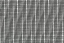 Grey fine checks in white windows