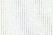 Lavender stripes on white - linen