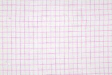 Pink small checks - linen