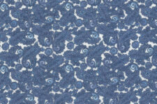 Dark blue paisley