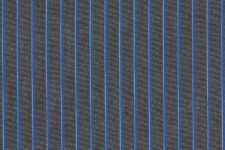 Blue and white stripes on grey