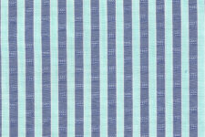 Blue and green stripes with dots